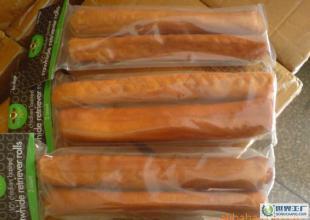 宠物食品 厂家直销 狗咬胶&mdash;&mdash;2只装10寸酱色烟熏发泡棒_运动、休闲_世界工厂网中国产品信息库
